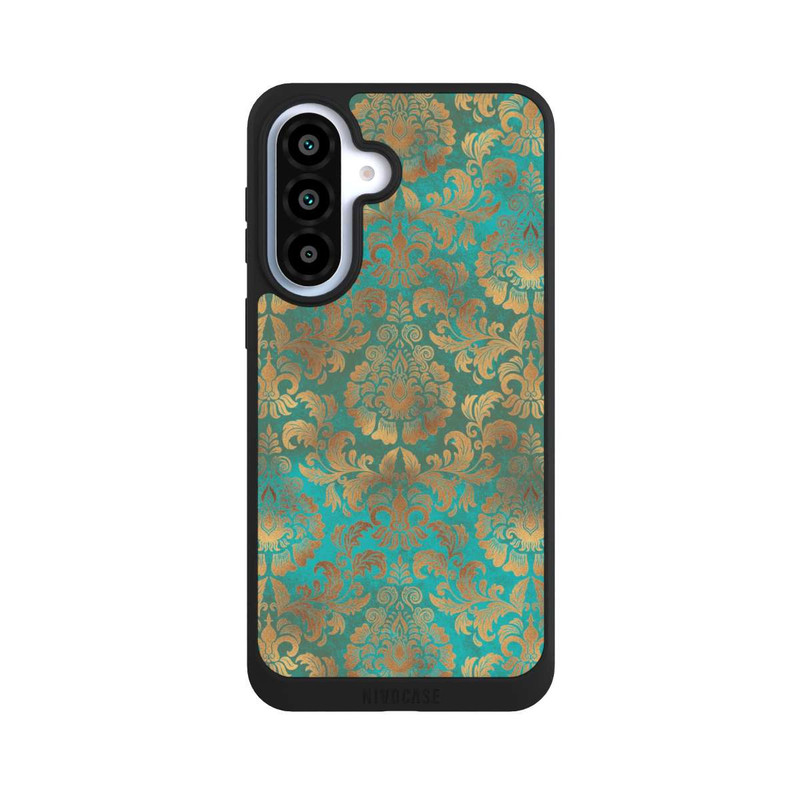 Galaxy A37 5G NIVOpure Damasttapete Türkis