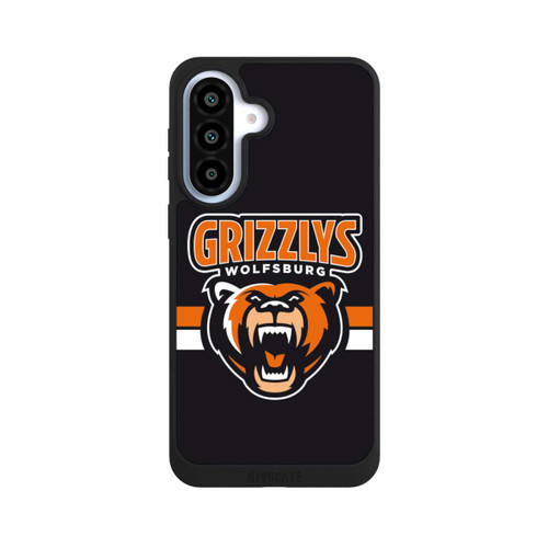 Samsung Galaxy A37 5G NIVOpure Logo Streifen Orange und Weiß 