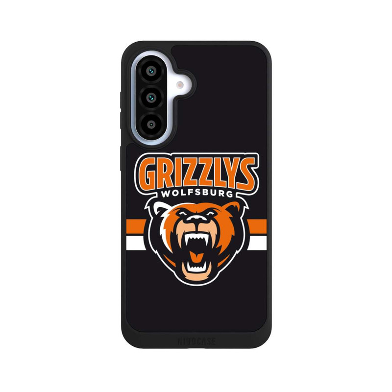 Galaxy A37 5G NIVOpure Logo Streifen Orange und Weiß 
