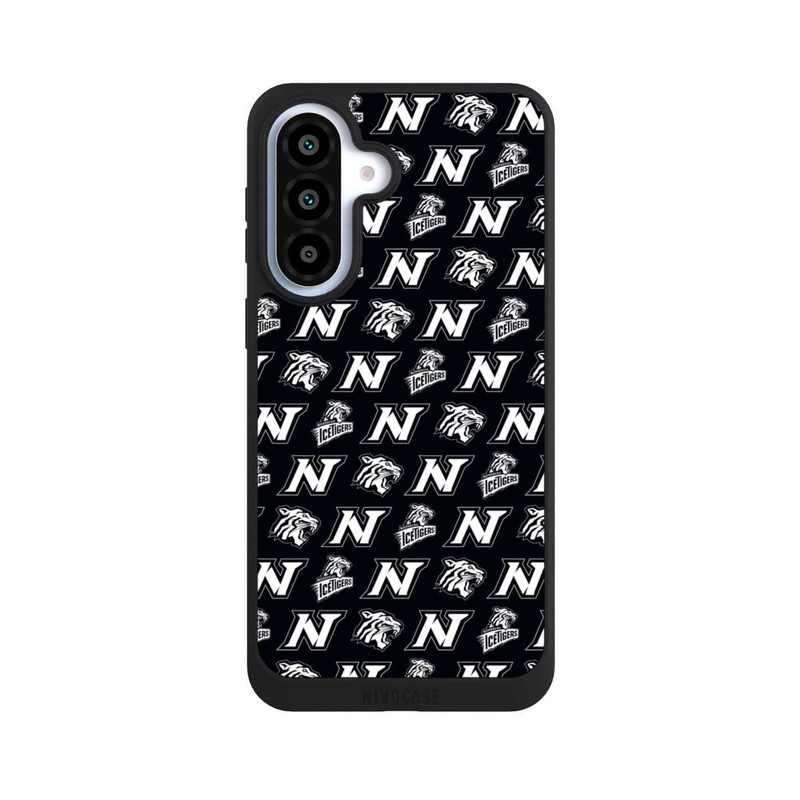 Galaxy A37 5G NIVOpure Nürnberg Ice Tigers Muster Schwarz