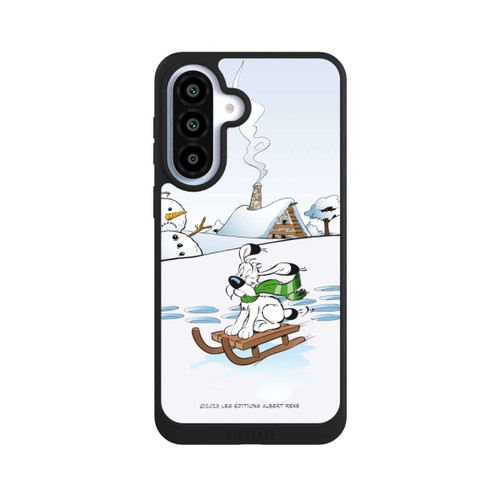 Samsung Galaxy A37 5G NIVOpure Idefix fährt Schlitten