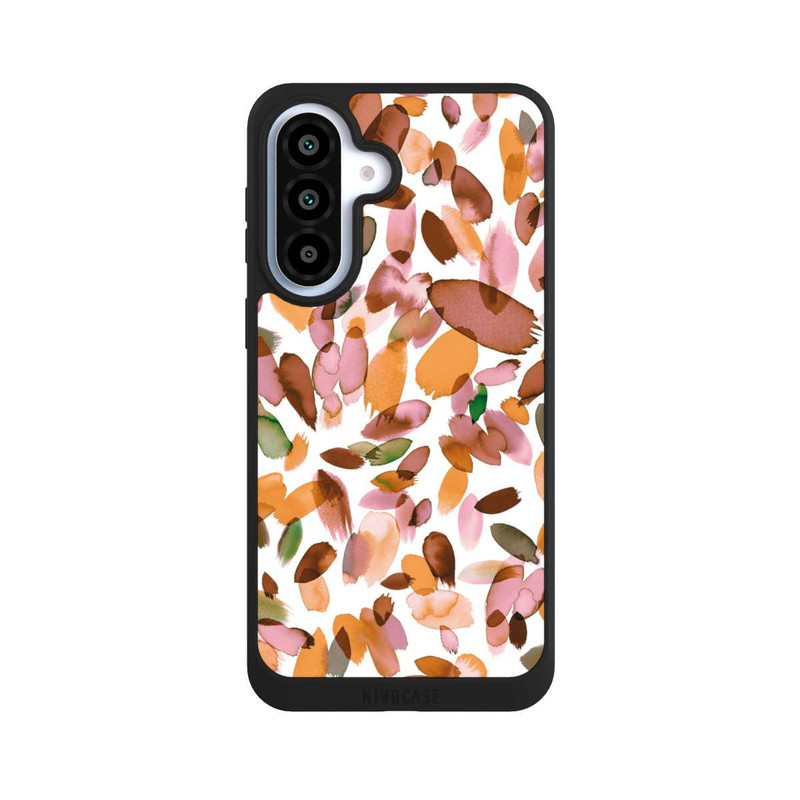 Galaxy A37 5G NIVOpure Watercolor Petal Stains Orange