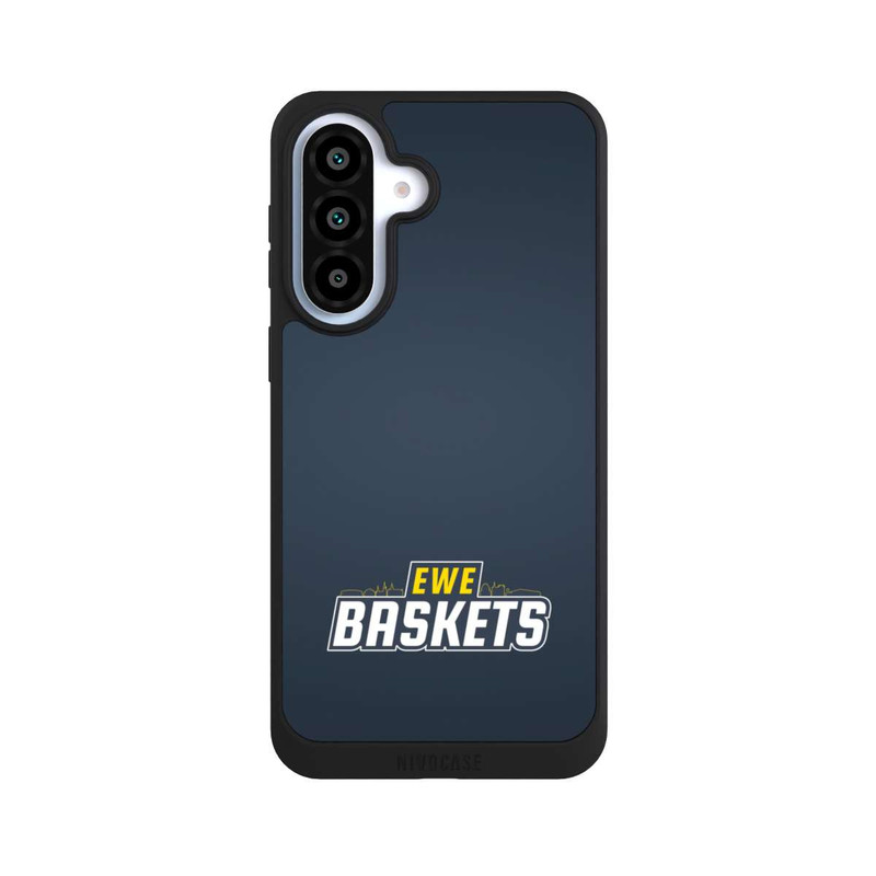 Galaxy A37 5G NIVOpure EWE Baskets Schriftzug Blau