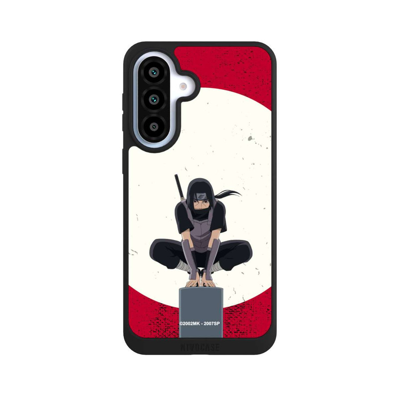 Galaxy A37 5G NIVOpure Itachi Uchiha Symbol Roter Hintergrund