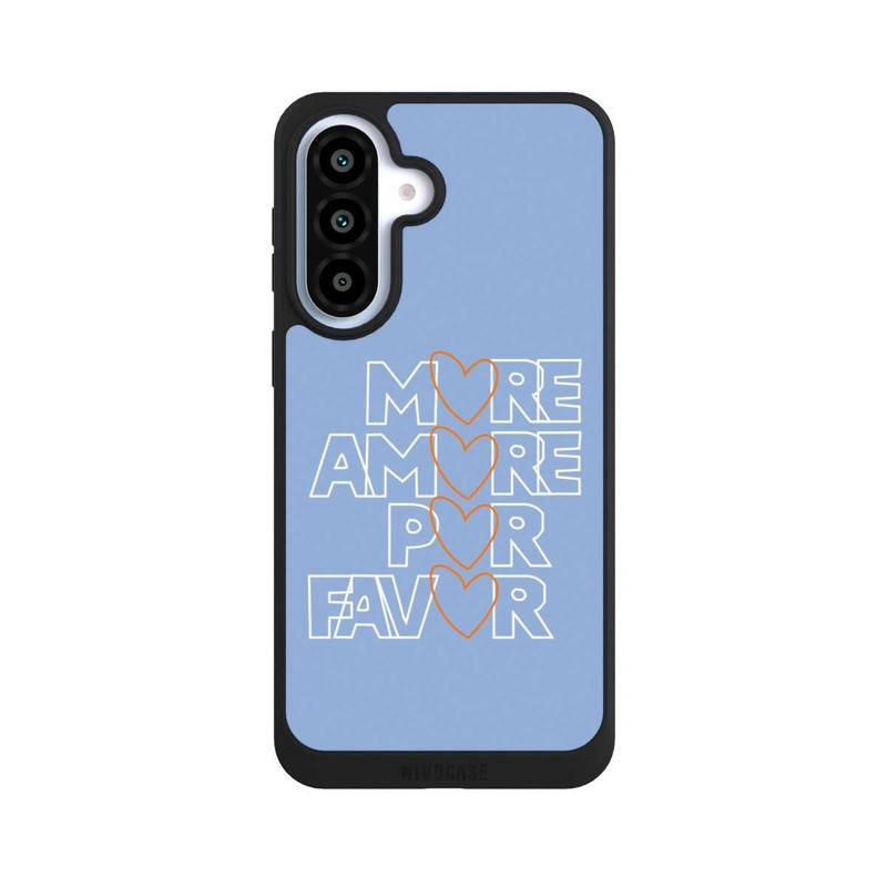 Galaxy A37 5G NIVOpure More Amore blue orange