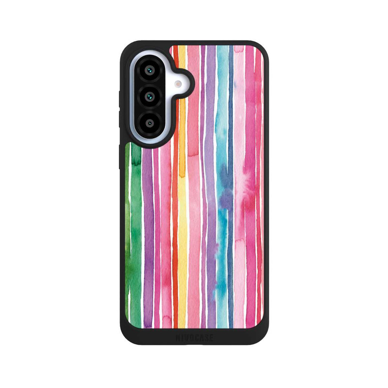 Galaxy A37 5G NIVOpure Camouflage Rayures arc-en-ciel