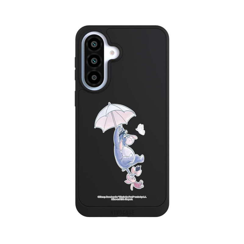 Galaxy A37 5G NIVOpure Winnie Pooh Eeyeore Find Happiness Transparent