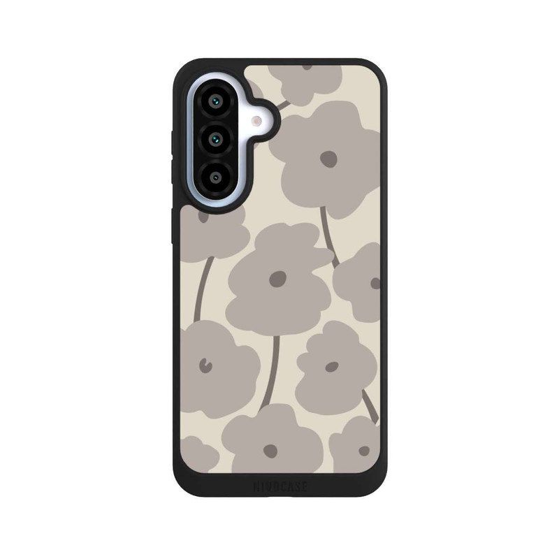Galaxy A37 5G NIVOpure Minimalistische Blumen Beige