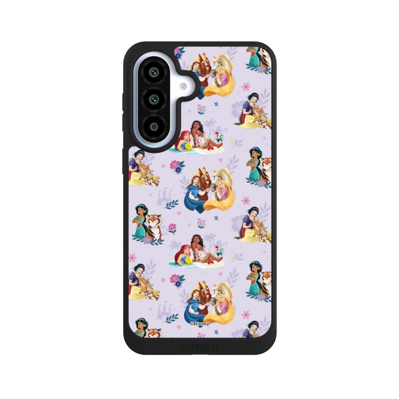 Galaxy A37 5G NIVOpure Princess Floral Pattern Purple