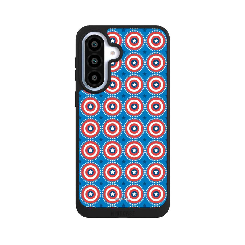 Galaxy A37 5G NIVOpure Captain American Shield Pattern