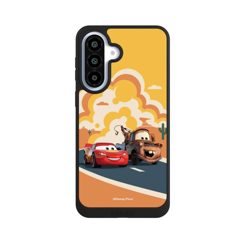 Galaxy A37 5G NIVOpure Disney Cars Lightning McQueen Und Hook on the Road