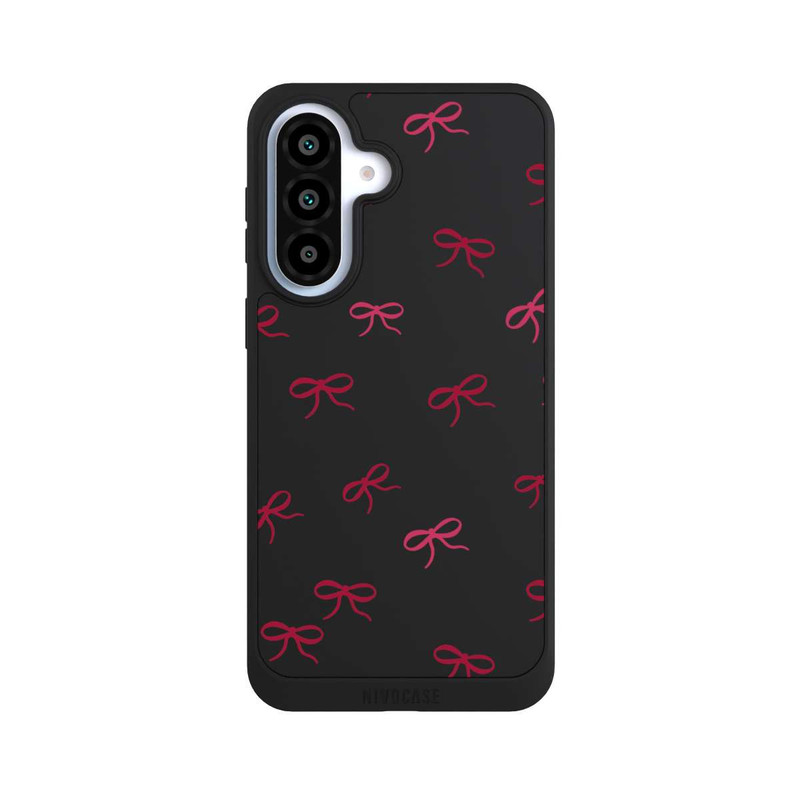 Galaxy A37 5G NIVOpure Schleifen Muster Rot