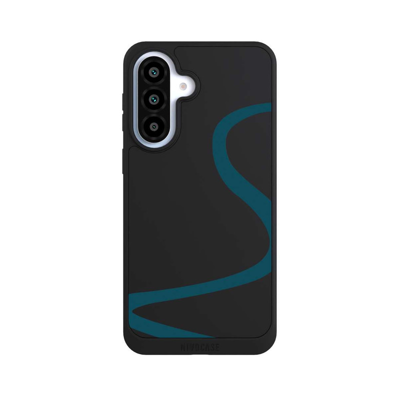 Galaxy A37 5G NIVOpure Blue Line Transparent