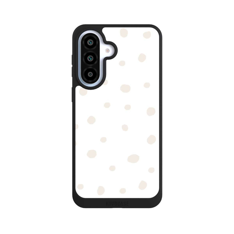 Galaxy A37 5G NIVOpure Motif à Pois Blanc Marron
