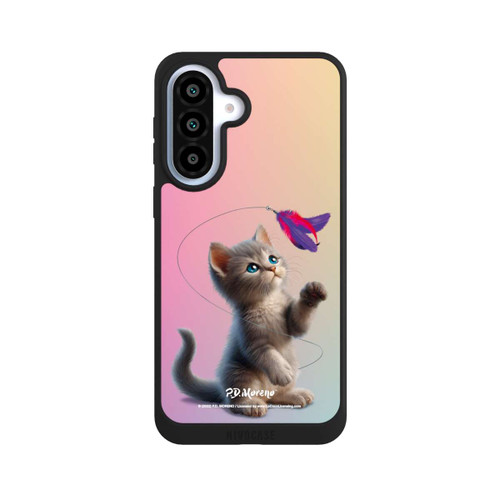Samsung Galaxy A37 5G NIVOpure Playing Cat with Feather