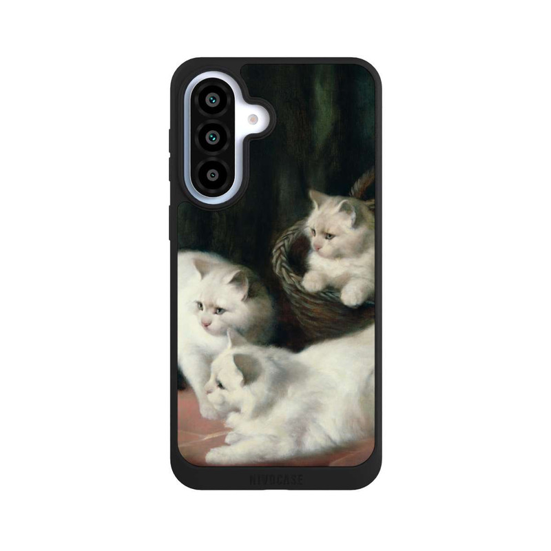 Galaxy A37 5G NIVOpure Three White Angora Kittens