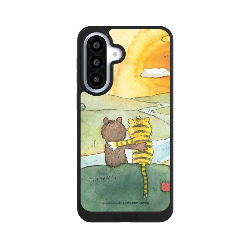 Galaxy A37 5G NIVOpure Bär und Tiger Sonnenuntergang