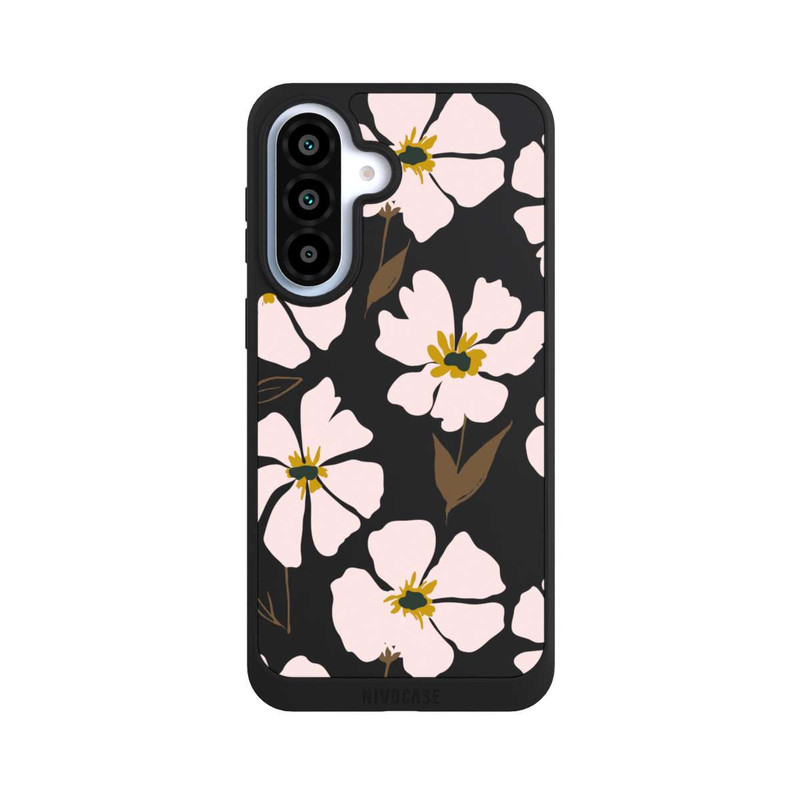 Galaxy A37 5G NIVOpure Simple Pastell Flowers Rose Transparent