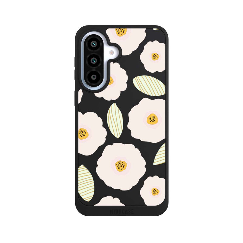 Galaxy A37 5G NIVOpure Simple Pastell Flowers Light Transparent