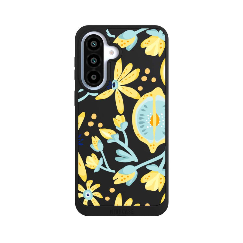 Galaxy A37 5G NIVOpure Lemon Summer Pattern Transparent Yellow