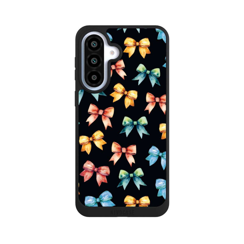 Galaxy A37 5G NIVOpure Rainbow Bows Black