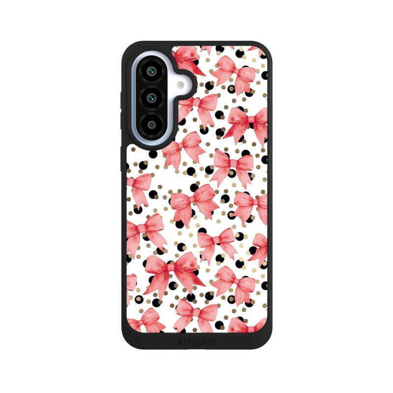 Galaxy A37 5G NIVOpure Red Bows and Polka Dots