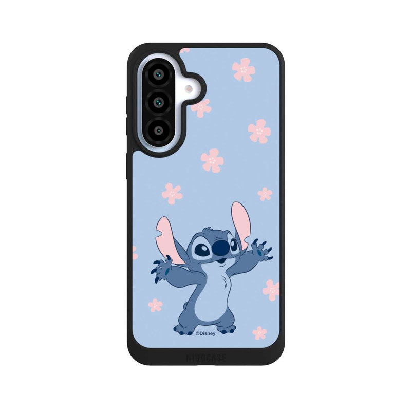 Galaxy A37 5G NIVOpure Stitch Pastel Flowers Blue