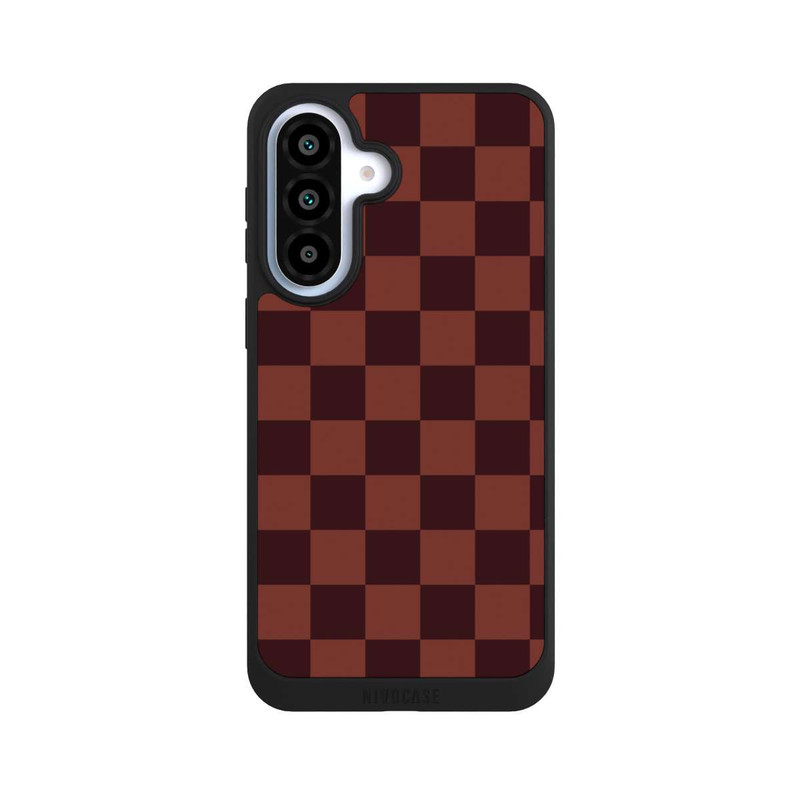 Galaxy A37 5G NIVOpure Motif en Damier Rouge