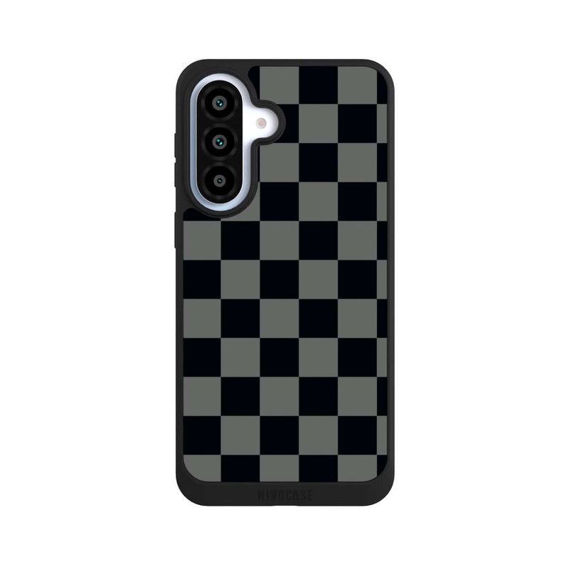 Galaxy A37 5G NIVOpure Schachbrett Schwarz Grau