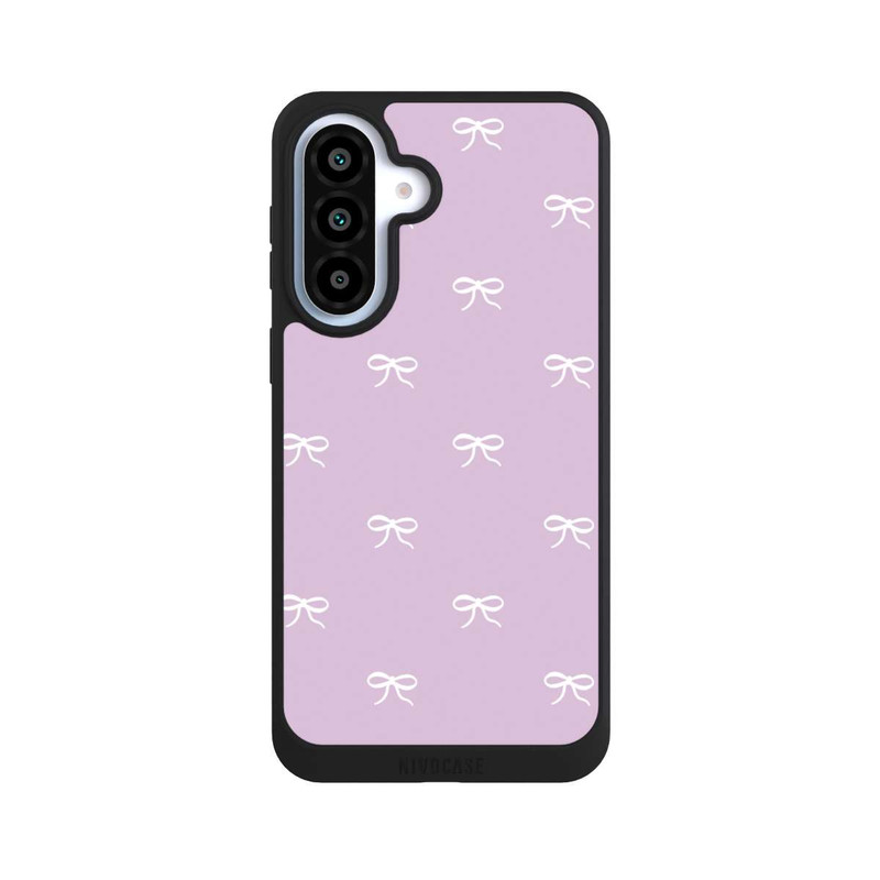 Galaxy A37 5G NIVOpure Bow Pattern Lilac