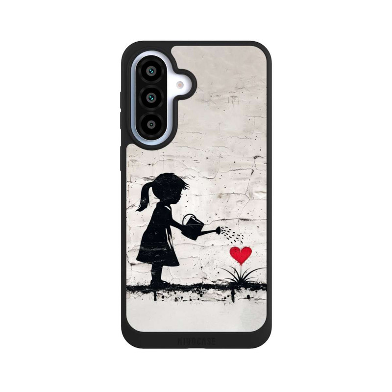 Galaxy A37 5G NIVOpure Girl Watering Bunch of Flowers 