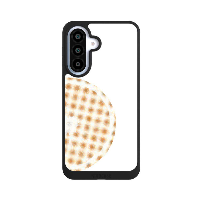 Galaxy A37 5G NIVOpure Orange Grid Pixelkunst