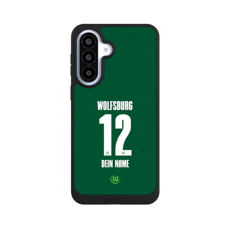 Galaxy A37 5G NIVOpure VfL Wolfsburg Trikot Personalisierbar 25-26