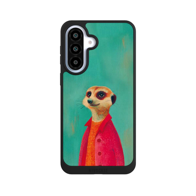 Galaxy A37 5G NIVOpure Erdmännchen Grün Illustration