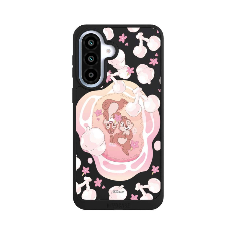 Galaxy A37 5G NIVOpure Chip and Dale Pink Transparent