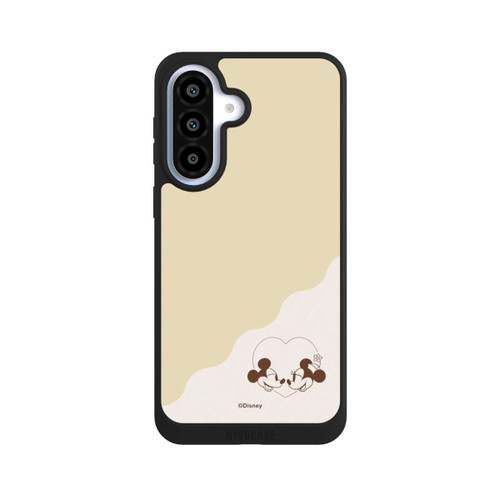Samsung Galaxy A37 5G NIVOpure Mickey and Minnie Love Heart Beige