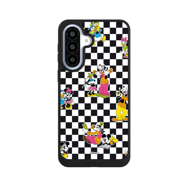 Galaxy A37 5G NIVOpure Donald and Friends Pattern Black and White