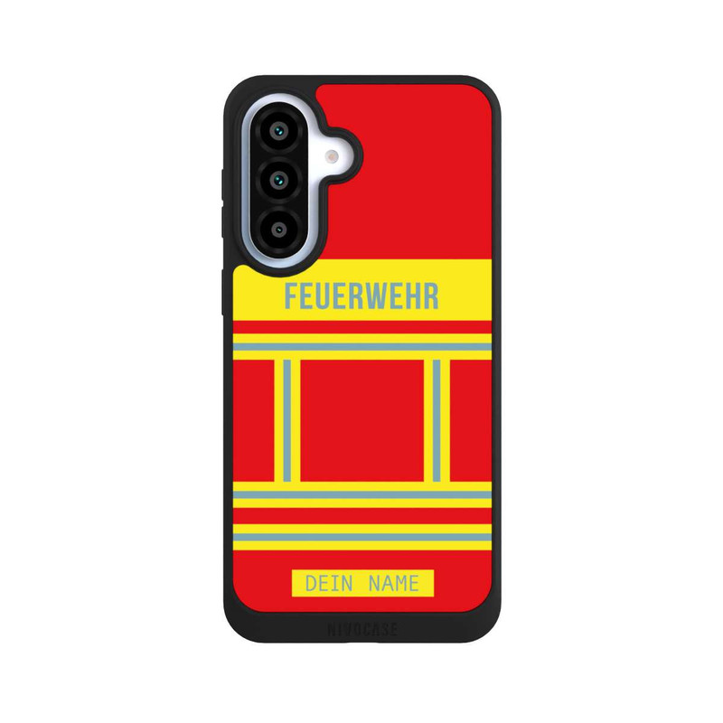 Galaxy A37 5G NIVOpure Feuerwehr Uniform Rot Personalisierbar