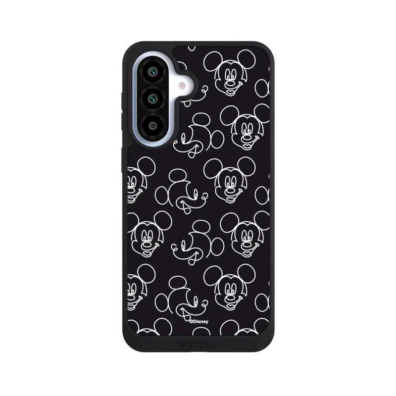 Galaxy A37 5G NIVOpure Disney Mickey Muster Schwarz