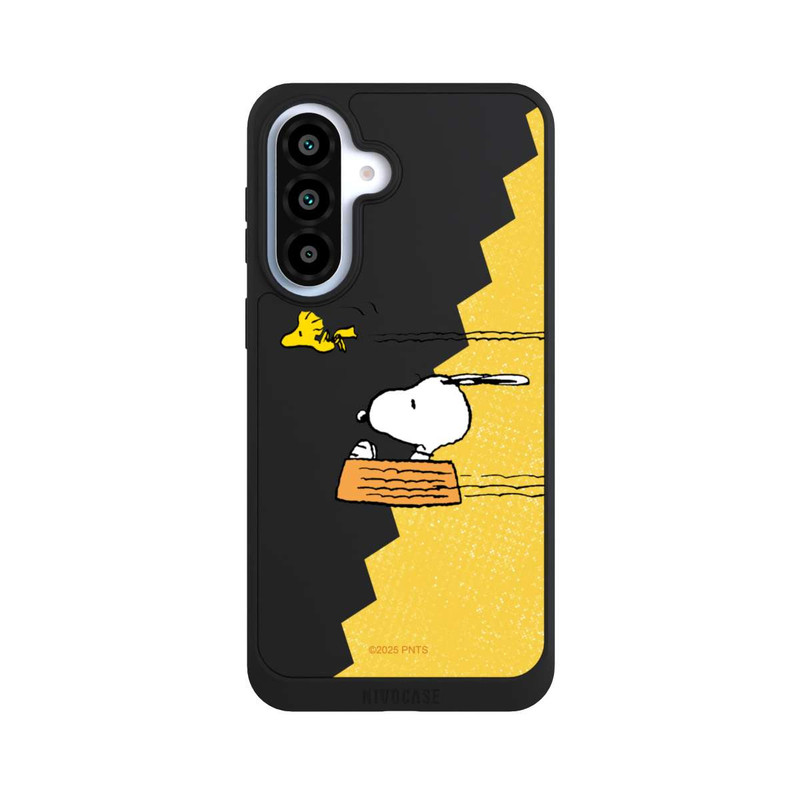 Galaxy A37 5G NIVOpure Peanuts-Snoopy und Woodstock Transparent