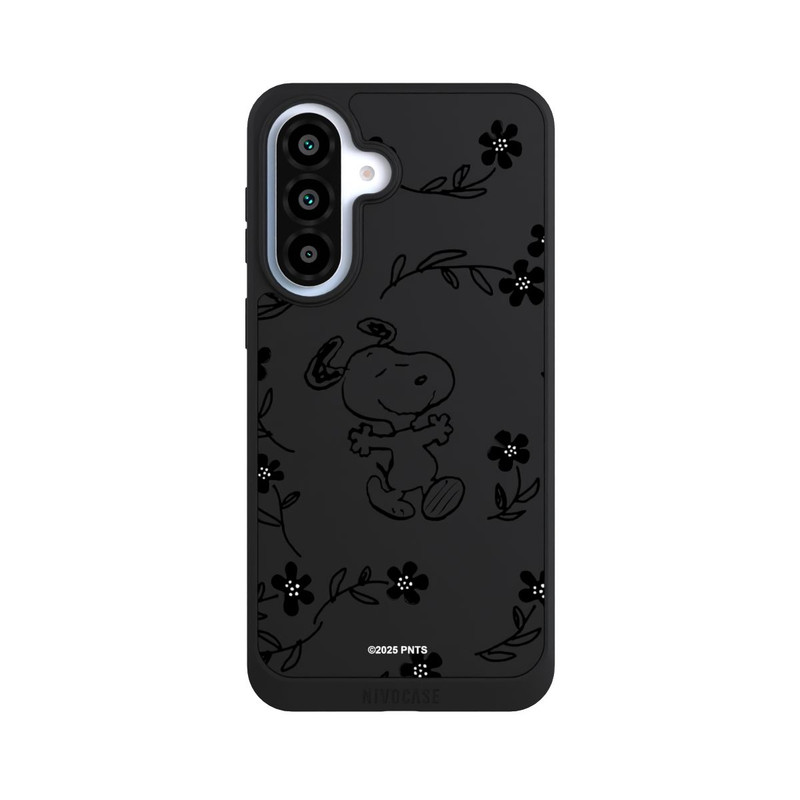 Galaxy A37 5G NIVOpure Snoopy und Flowers Transparent