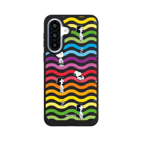 Samsung Galaxy A37 5G NIVOpure Snoopy Pattern Rainbow Transparent