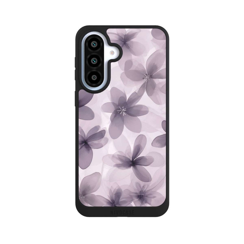 Galaxy A37 5G NIVOpure Fliederfarbenes Blumenmuster mit KI