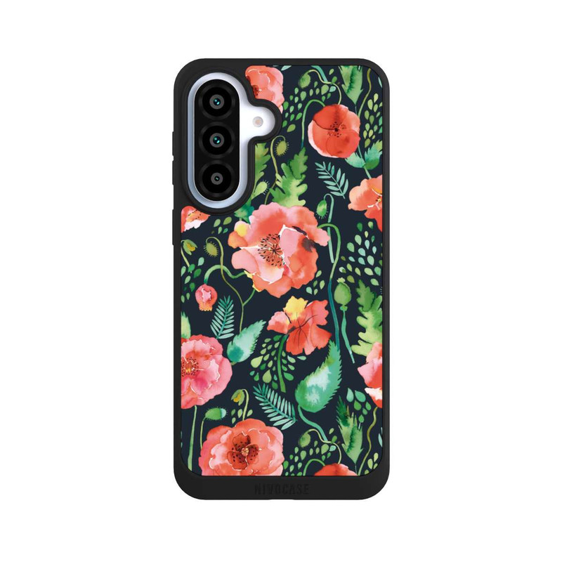 Galaxy A37 5G NIVOpure Mohnblumen Dunkle Wildnis