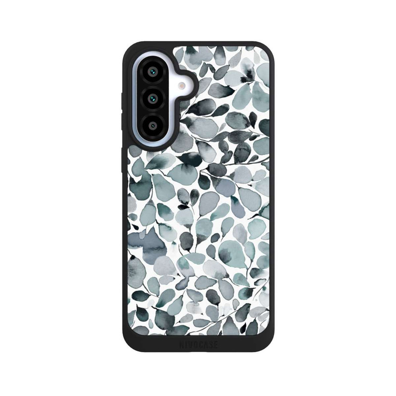 Galaxy A37 5G NIVOpure Eucalyptus Watercolor Leaves Grey