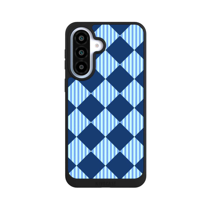Galaxy A37 5G NIVOpure Diamond Pattern Blue