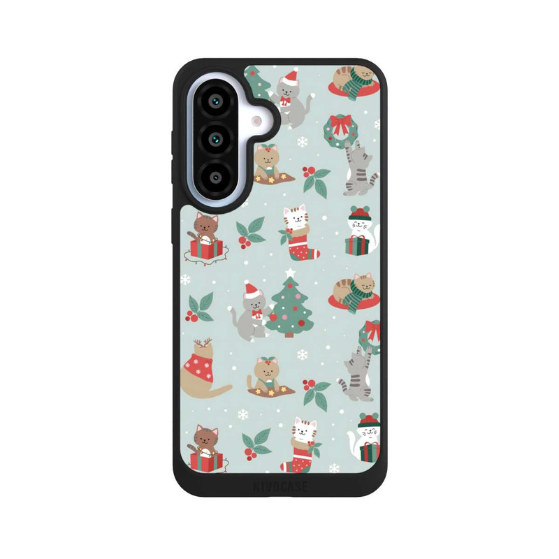 Galaxy A37 5G NIVOpure festliche Katzen im Winterwunderland