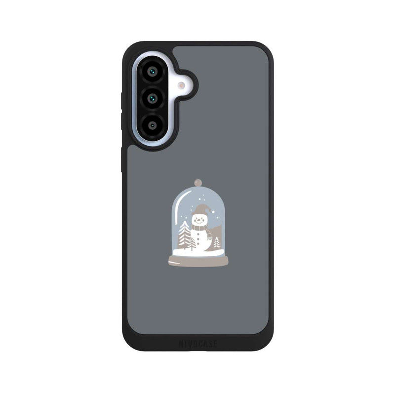 Galaxy A37 5G NIVOpure Minimalistische Schneekugel mit Schneemann