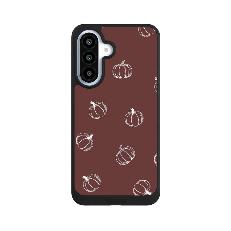 Galaxy A37 5G NIVOpure Pumpkin Season Pattern Brown