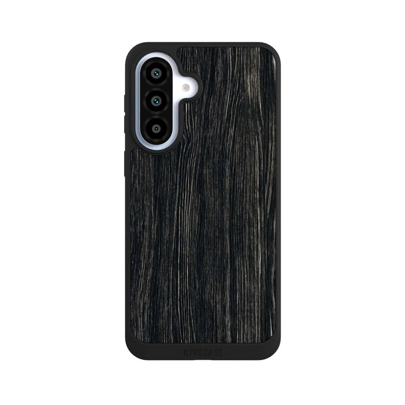 Galaxy A37 5G NIVOpure Dunkle Holzstruktur